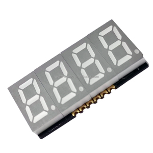 Новый продукт оптом 0,39 "Smd большой 7-сегментный светодиодный дисплей I2c 0,4 дюймов 4-значный SMD 7-сегментный дисплей 7-сегментный светодиодный экран - Product Image 1