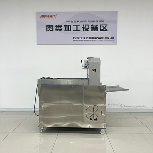 Mới công nghiệp-lớp 304 thép không gỉ thương mại đông lạnh thịt <span class=keywords><strong>Slicer</strong></span> với điều chỉnh độ dày và hoạt động tự động - Product Image 3