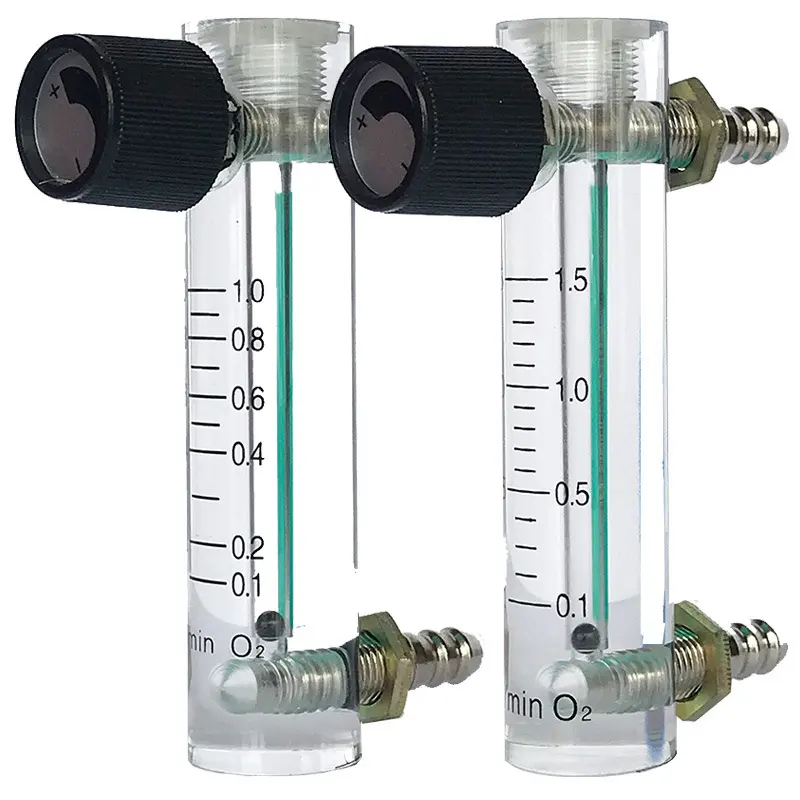 industrial acrylic digital portable air water micro mini panel gas flowmeter flow meter for sale