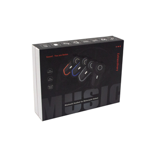 Soporte 2 jinetes sistema intercomunicador bluetooth conexión 2 teléfonos móviles Walkie talkie 800 metros casco auricular intercomunicador - Product Image 6