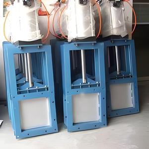 中国CE API ANSI DN150工厂不锈钢CF8电动方刀闸阀油水气OEM定制支持