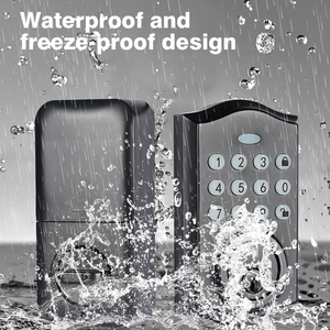 Digitales elektronisches Türschloss mit Passwort Tastatur Keyless Entry Smart Türgriff Türschloss aus Zink legierung - Product Image 6