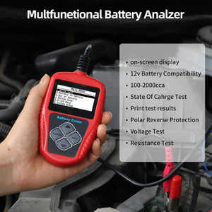 Xtester- BA101 DC12V otomobil aküsü Test ve baskı analizörü alternatör Test cihazı - Product Image 3
