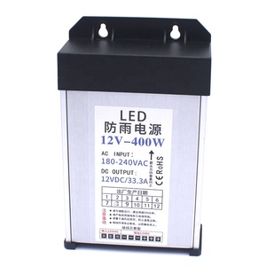 מחיר זול 5v 350w 12v60w 120w 200w 300w 400w 24v 33a 400w ac220v הוביל גשם-הוכחה החלפת כוח עבור בחוץ הוביל
