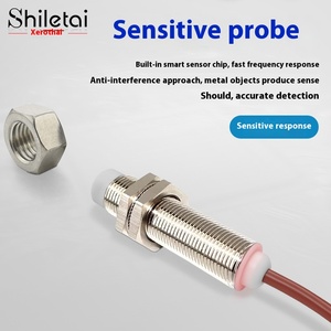 O fio resistente de alta temperatura NPN do interruptor de proximidade de M8 M12 M18 M30 não nivelado do interruptor de indução três Output