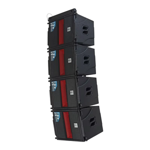 EX-ONE 450W Professional Single 10-Zoll-Koaxial-Line-Array-Lautsprecher Wasserdichte Außen-Aktiv-Sound-Performance-Video beleuchtung - Product Image 2