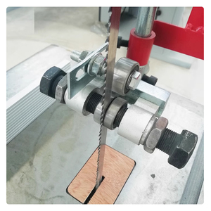 Çok fonksiyonlu lineer eğri testere ev kullanımı dikey elektrikli şerit testere makinesi ahşap işleme paneli için kesme testere - Product Image 6