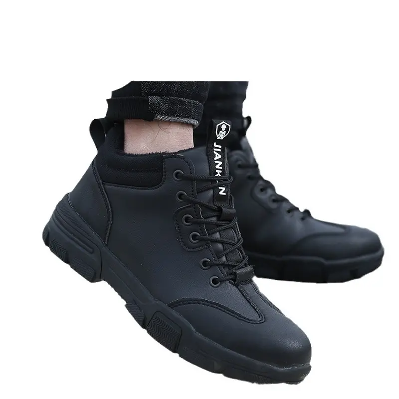 Soldador Soldador Botas de Trabalho Esporte Mulher De Aço Cap Sem Renda Impermeável Wanlong Una Unidad U Power Turquia Segurança Toe Shoes