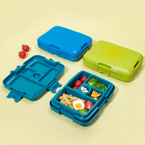 <strong>1000ml</strong> Bento <strong>Box</strong> for Kids With 5 Compartments Leakproof Heat Resistant Lunch <strong>Box</strong> Kids