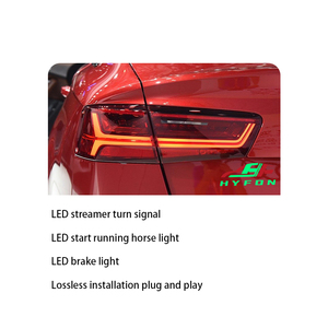 For Audi A6 C7 S6 RS6 2012-2015 Upgrade 2018 Style Full <strong>LED</strong> Rear Tail Lights <strong>LED</strong> Streamlight Dynamic Turn Signal Plug and Play - Product Image 3