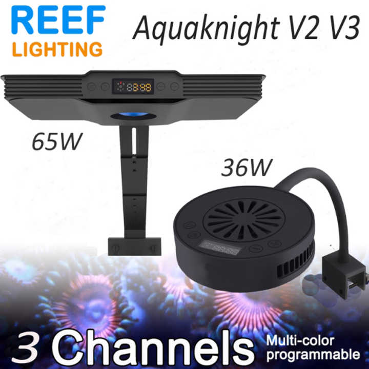 Lampu karang Matahari terbenam yang dapat diprogram penjualan langsung dari pabrik lampu Aquaknight V2 V3