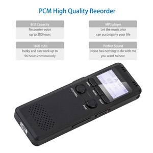 Digital Audio <strong>Recorder</strong> N1pro Voice Activated Record 350hours Longtime Record Noise Reduction Multi-language - Product Image 3