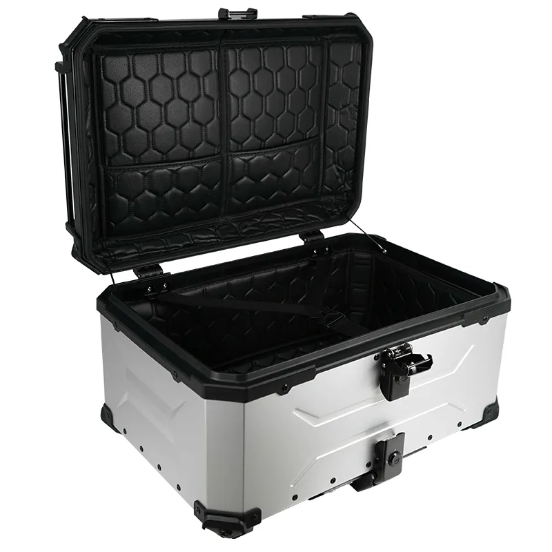 Top case argenté style MC
