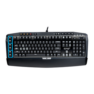 罗技100% 品牌笔记本电脑和台式机电脑游戏键盘G710 + dota 2，电脑机械键盘，游戏，免费拉键器 - Product Image 1