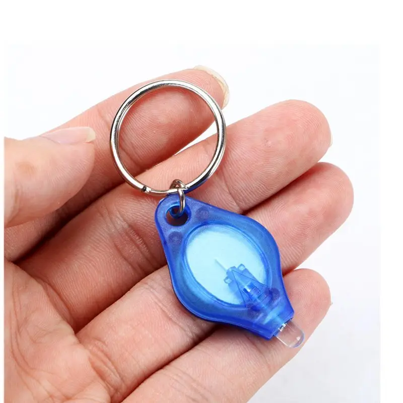 Gadgets 2024 luses navidad Customized Key chain Chaveiro UV Keylight Mini Key ring Toys Flashlights Keychain Led Light