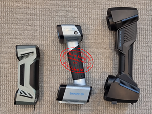7 líneas láser paralelas 2024 escaneo 3D FreeScan Trio versátil, captura de piezas de trabajo. Trío de escaneo brillante más nuevo - Product Image 6