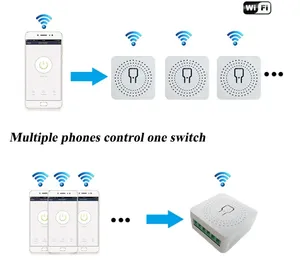 Умный модуль переключателя затемнения Zigbee для Alexa Google Home Automation DIY реле выключателя - Product Image 6