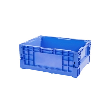 Custom Size Plastic Moving Crate Stackable Foldable <strong>Nesting</strong> Storage <strong>Container</strong> Attached Box Turnover <strong>Container</strong> Efficient Storage - Product Image 4