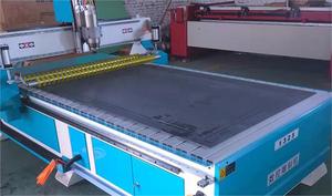 Máquina de fabricación de alfombrillas de puerta de enrutador CNC 3D DIY, puerta de armario tallada en madera de 6KW con mesa de vacío, servomotor, sistema de Control DSP - Product Image 3