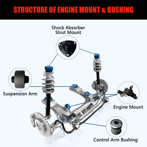 GDST Auto Parts Car Engine 68194 316AA 68194 316AB 68194 316AC Strut <strong>Mount</strong> for Chrysler - Product Image 5