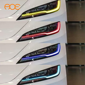 Tesla Model 3 yükseltme için 2024-2025 yeni görünüm CSL sarı DRL panoları LED farlar - Product Image 6