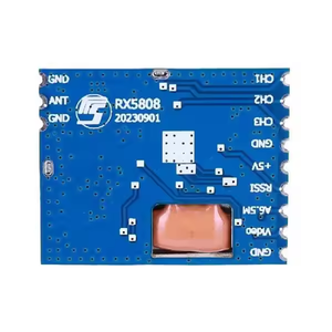 RX5808 AV 5.8Ghz 8チャンネルワイヤレスRCオーディオビデオ受信機モジュール,カメラ内FPV UAVスペアパーツ - Product Image 1