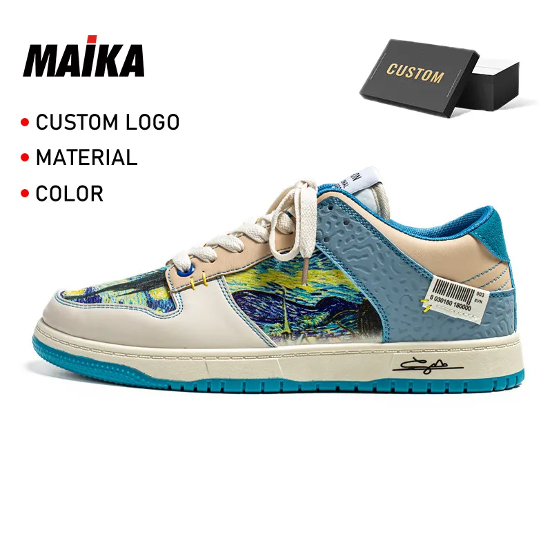 OEM ODM Sneakers für Männer Design Blank Retro Schuhe Custom Sneakers Walking Skateboard Schuhe Leinwand trend ige Schuhe Zapatillas