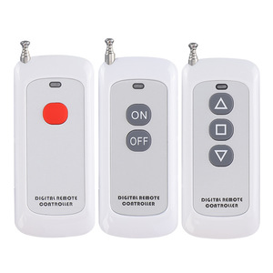 Telecomando Wireless Smart RF 433MHZ 1527 codice di apprendimento ABS materiale plastico PC Garage 1000M gamma funzione automatica 12V - Product Image 2