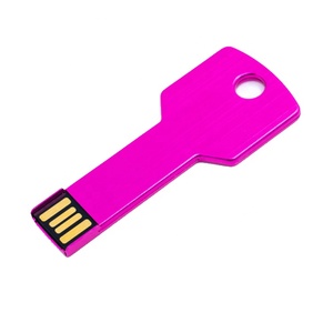 定制免费激光雕刻标志金属钥匙u盘2.0 3.0 2gb <span class=keywords><strong>4gb</strong></span> 8gb 16gb 32gb 64GB防水闪存u盘