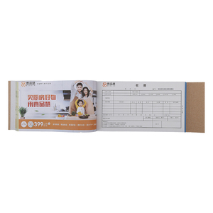 定制收据书无碳袖珍尺寸收据书，带复印件复印记事本 - Product Image 1
