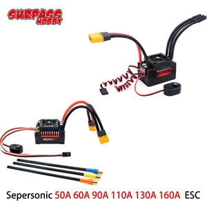 Razzo-RC ESC V2 Brushless 50A 60A 90A 110A 130A 160A regolatore di velocità Brushless impermeabile per 1/7 1/8 1/10 parti di automobili RC - Product Image 2