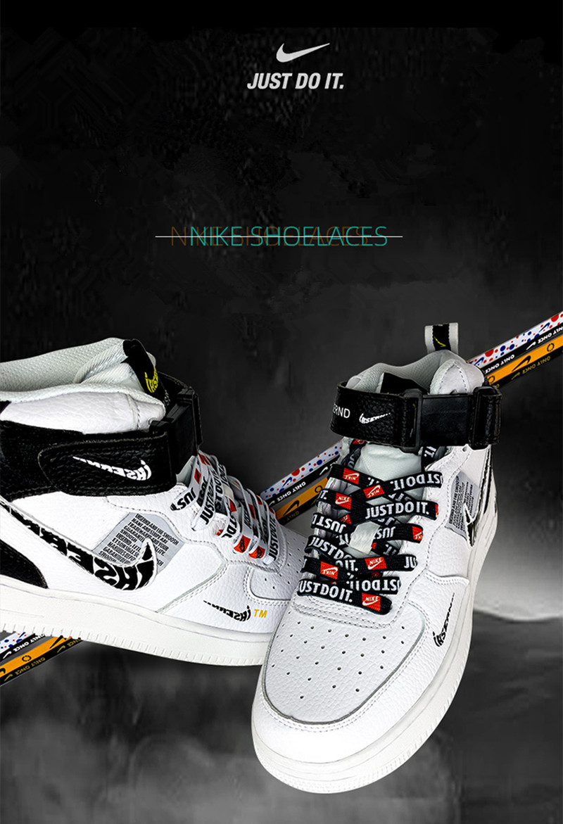 Yrunfeety Flat Printed Shoelaces - Perfect for NK Sneakers