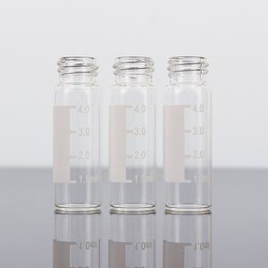 Ptfe silikon jel Linner conta ile Lab 4ml cam kromatografi enjeksiyon kafası uzay şişe flakon - Product Image 3