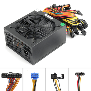 Fuente de alimentación ATX para caja de ordenador, fuente de alimentación silenciosa de 110 W, voltaje de entrada de 12v, 240-1600 V, salida de corriente, 125A, PC de escritorio