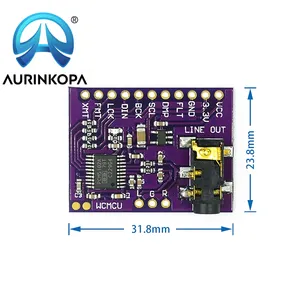 GY-PCM5102 I2S IIS MCU Raspberry Pi scheda di decodifica DAC audio digitale lossless di alta qualità - Product Image 2