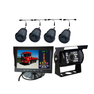 JEEBUS Parking <strong>Sensor</strong> <strong>System</strong> with 7inch Monitor FHD 1080P <strong>Backup</strong> Camera with Reversing <strong>Sensors</strong> for Excavator - Product Image 1