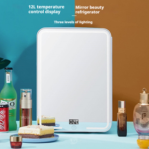 Atacado 12L Cosméticos Portáteis geladeira Mini geladeira com display <span class=keywords><strong>digital</strong></span> inteligente e controle de temperatura