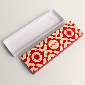 Baskı Logo Custommatchbox paketi ile özelleştirilebilir zarif kabartmalı Flip Top Matchbox maçlar - Product Image 3