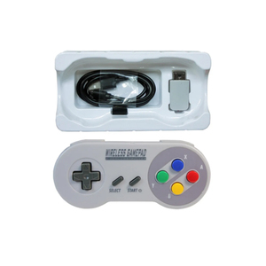 Gamepad Wireless per Console SNESes 2.4GHZ Joypad Joystick Controller per SNES Super Classic MINI Console Gamepad - Product Image 3