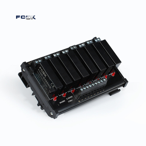 FCGK modulo relè a stato solido 8 canali PNP/NPN 5V 12V 24V 32VDC a AC ad alta potenza in miniatura SSR PCB Board - Product Image 3