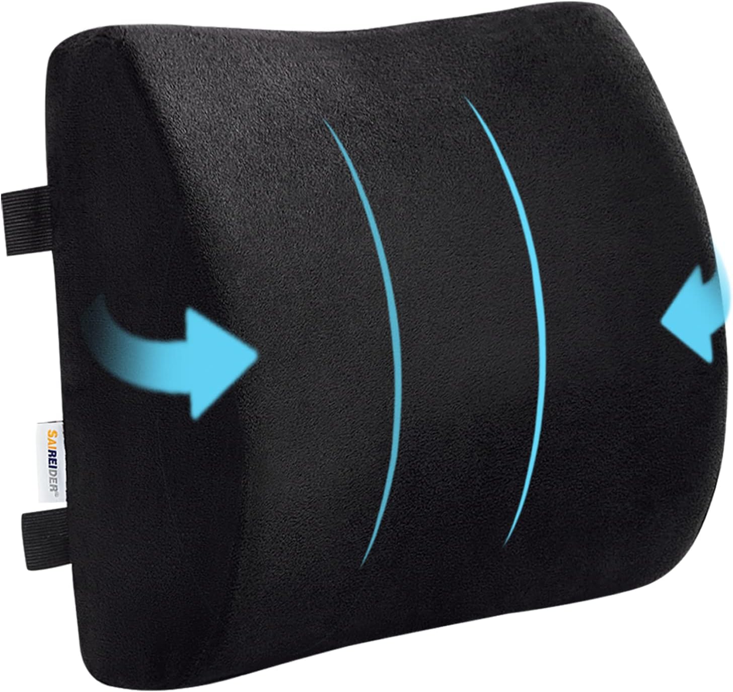Coussin lombaire - Noir