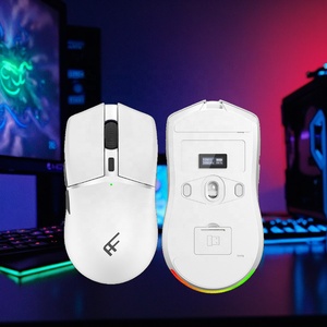 Paw3395 Sensor 26000Dpi Tri-Mode Ultra Lichtgewicht Ergonomische Oplaadbare Rgb Backlit Programmeerbare 2.4Ghz Draadloze Gaming Muis - Product Image 2