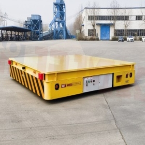 Transportadores sin rieles de camión de plataforma de remolque sin motor de 1T con tractores eléctricos giratorios para manejo de cargas pesadas - Product Image 2