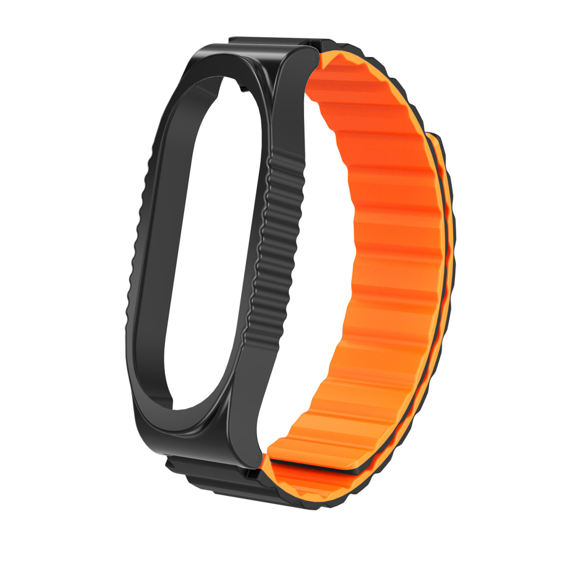 #4 Negro + naranja