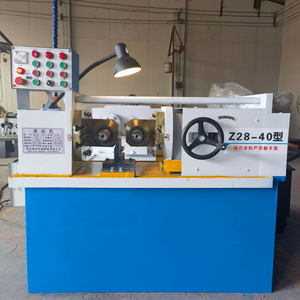 Hydraulic <strong>CNC</strong> Two-Axis Automatic <strong>Thread</strong> Rolling <strong>Machine</strong> for Rebar and Anilox <strong>Thread</strong> Forming - Product Image 4