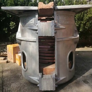 100kg 500kg 1t 2t 5t đúc đúc thép sắt kim loại nóng chảy cảm ứng điện lò công nghiệp để đúc sắt - Product Image 4