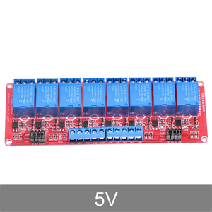 8 canali 5V 12V 24V modulo relè scudo scheda con optoaccoppiatore supporto Trigger alto e basso livello per Arduino