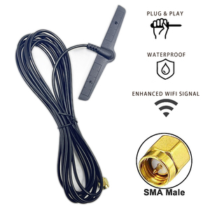 Máy bay hình tín hiệu cộng với vá dính 3 mét RG174 cáp mở rộng LTE băng tần kép <span class=keywords><strong>Wifi</strong></span> vá ăng ten - Product Image 2