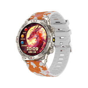 KC86 AI Voice Assistant 1.43''AMOLED 466*466 1AMT Waterproof Heart Rate Monitor for <strong>Android</strong> <strong>IOS</strong> Sport Compass Smart Watch - Product Image 4