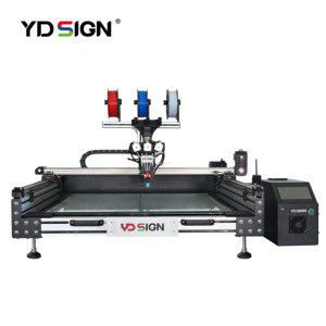 ארבעה דור זוהרת לוגו ערוץ אות 3D מדפסת 3D שלט מדפסת 3D המדפסת סימני 3D מדפסת - Product Image 2